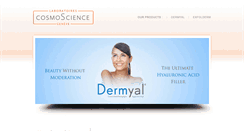 Desktop Screenshot of cosmoscience.net